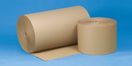 Wellkarton aus 100% Altpapier